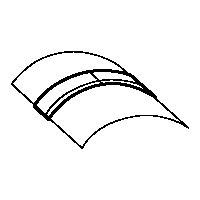 UNION DE TAPAS PARA CANALETA DE PISO 50x12 mm  COLOR GRIS RAL 7030 030012