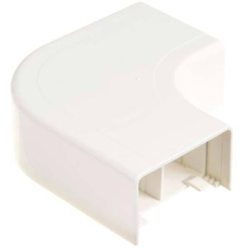 ANGULO PLANO BLANCO 40X25MM P/CANALETA DEXSON DXN11083