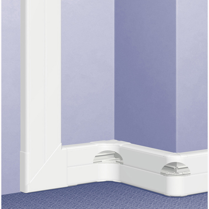 CANALETA PVC BLANCA S/TAPA 150X 65MM DLPF 010433