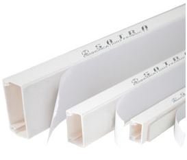 CANALETA C/ADHESIVO PVC BLANCA 15X 10X 2000MM