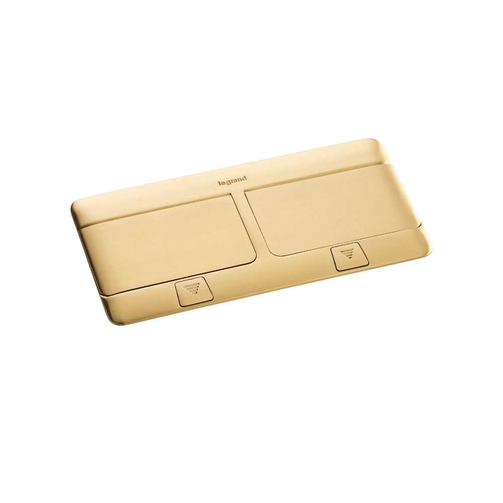 CAJA POP-UP PARA 8 MOD. MOSAIC. BRONCE CEPILLADO 054018