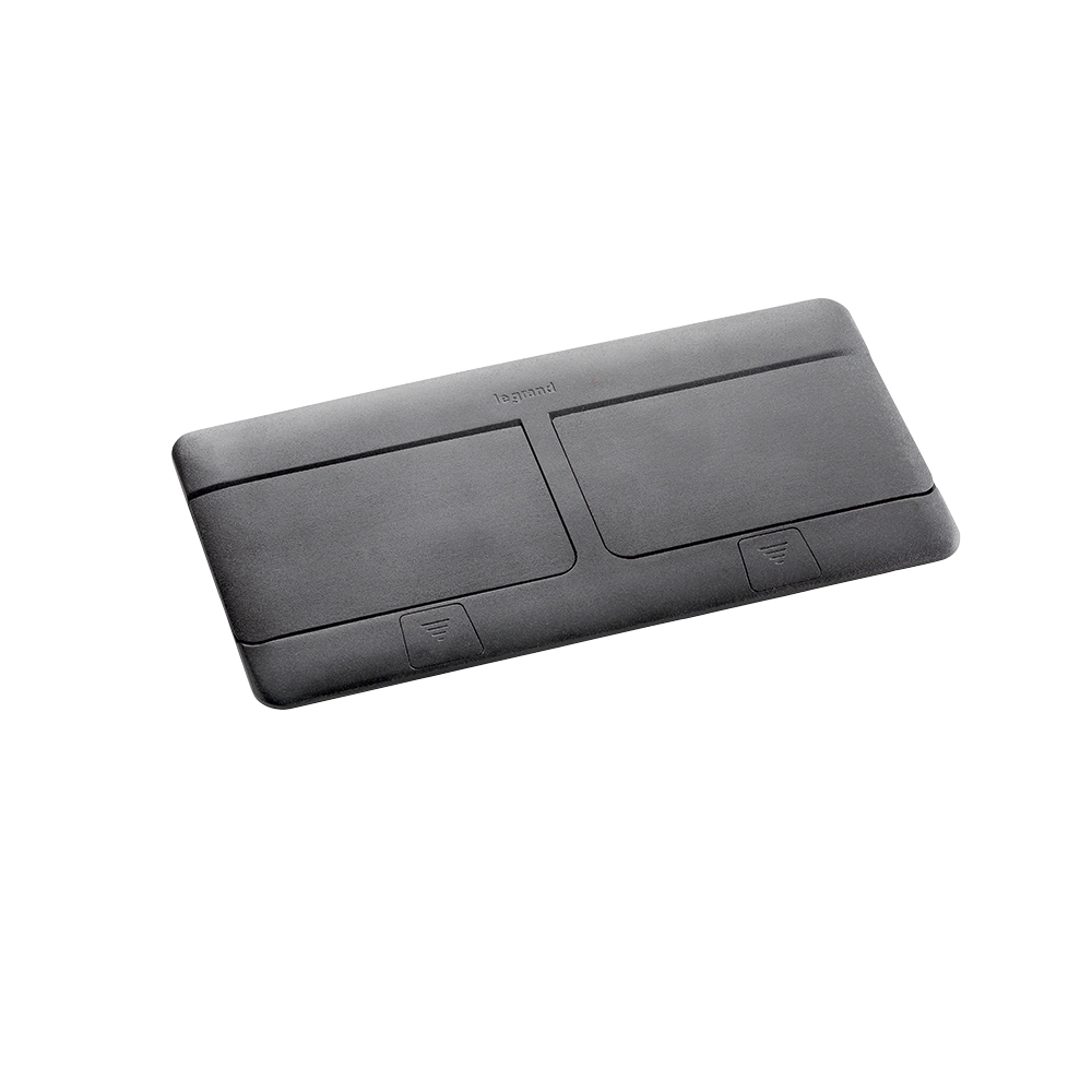 CAJA TOMACORRIENTE PISO EMPOTRABLE 8 MOD C/TAPA 054028