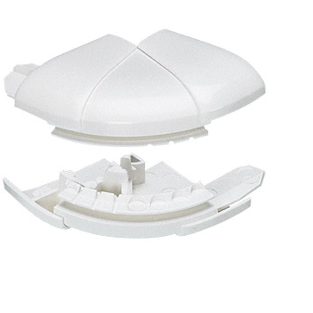 ANGULO EXTERNO BLANCO 80X35MM VARIABLE 60°/120° P/CANALETA DLP 010621