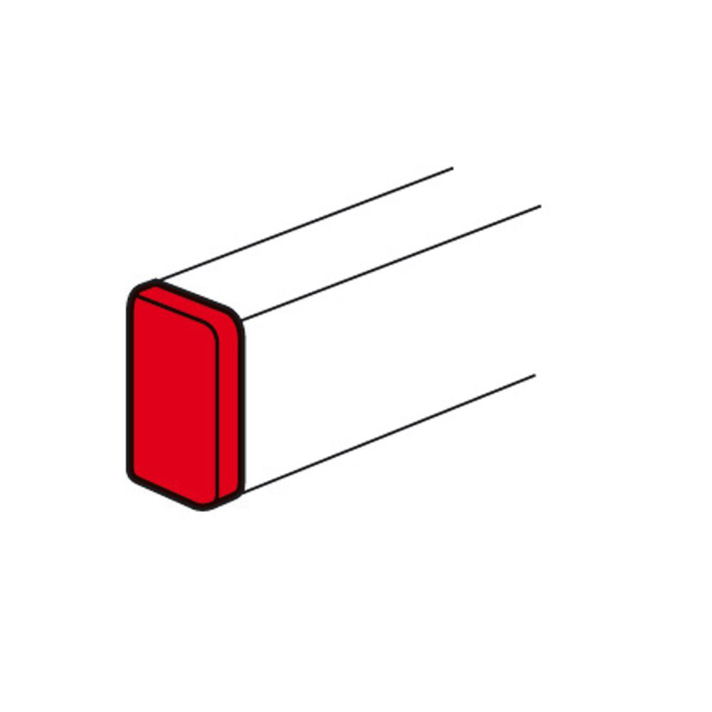 TAPA FINAL BLANCO 150X50MM P/CANALETA DLP 010703