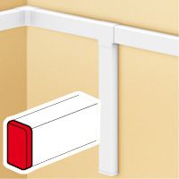 TAPA FINAL BLANCO 25X25MM P/CANALETA DLP 637104