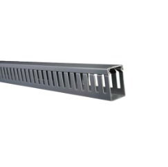 CANALETA RANURADA PVC GRIS 40X 60X 2000MM DXN10072