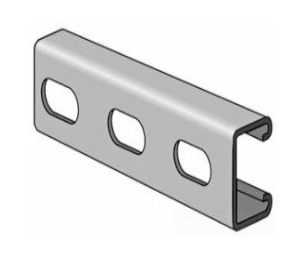 RIEL UNISTRUT ALTO RANURADO FG 41X41MM 3MTS CH-41412030S - PST