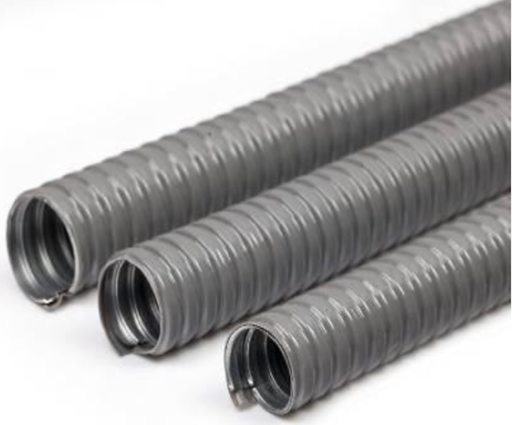 TUBERIA FLEXIBLE CONDUIT FE.GALV C/FORRO PVC 3/4 COATED PFC-075G - PST