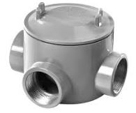 CAJA CONDULET REDONDA TIPO T 1/2" PARA AREAS PELIGROSAS GRT-0441