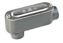 CAJA CONDULET OVALADA TIPO LB 1" C/TAPA C/EMPAQUETADURA OLB-0093-1