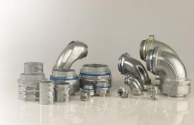 CONECTOR CONDUIT RECTO HERMETICO P/TUB. MET. FLEX 1" LIQUID TIGHT