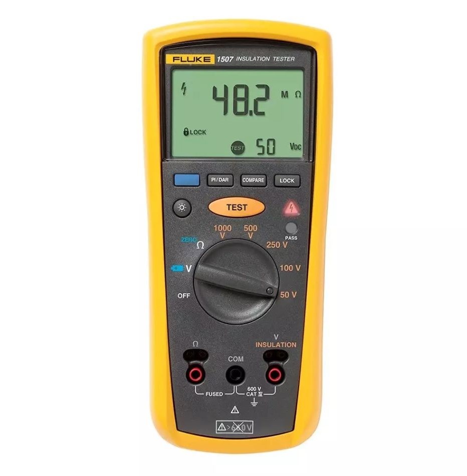 MEGOHMETRO DIGITAL 0.01OHM A 10KOHM CATIV FLUKE- 1507