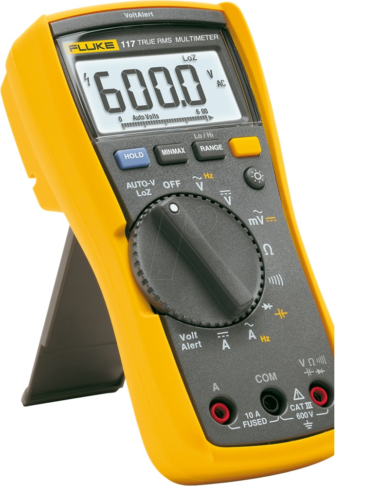 MULTIMETRO DIGITAL 600V 10A CATIII FLUKE-117