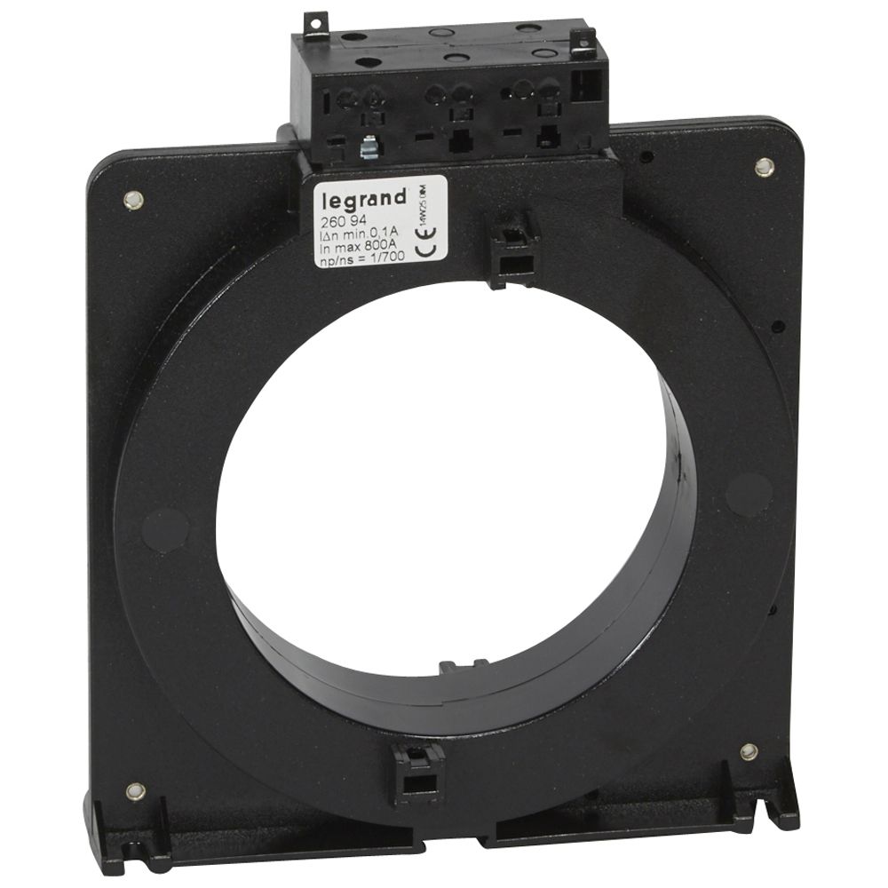 TRANSFORMADOR CORRIENTE TOROIDE CERRADO 800A 105MM DPX3 026094
