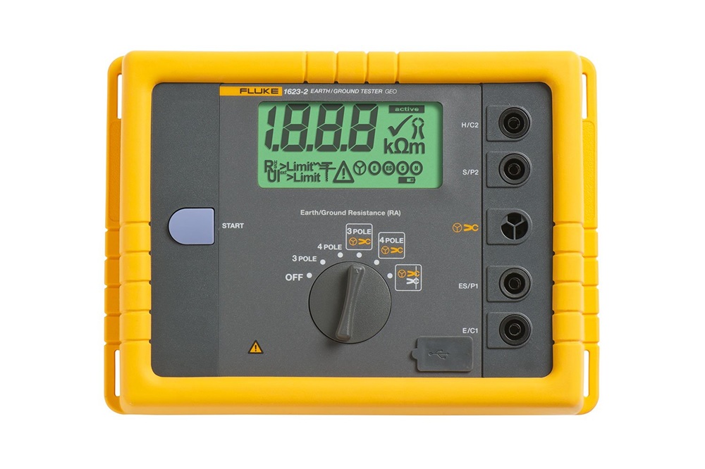 MEDIDOR DE RESISTENCIA DE PUESTA A TIERRA FLUKE 1623-2 GEO FLUKE-1623-2 KIT