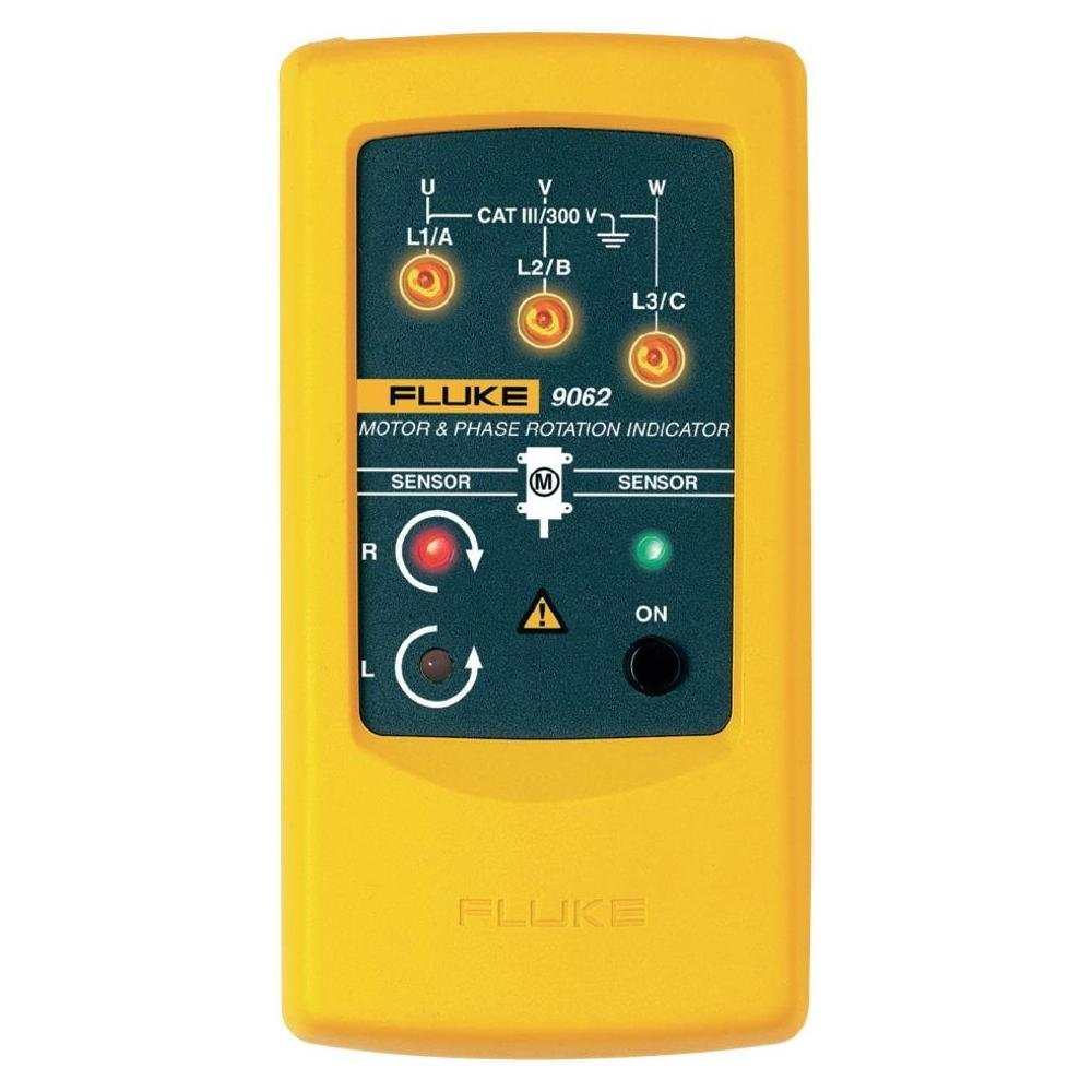 INDICADOR DE ROTACION DE FASES Y GIRO DE MOTOR CATIII 300V FLUKE 9062
