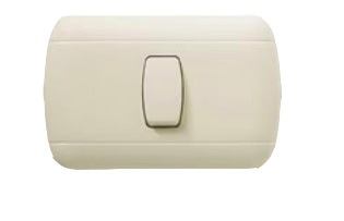 INTERRUPTOR SIMPLE 3 VIAS BLANCO 250V 10A PLACA BLANCA DOMINO AVANT P1101
