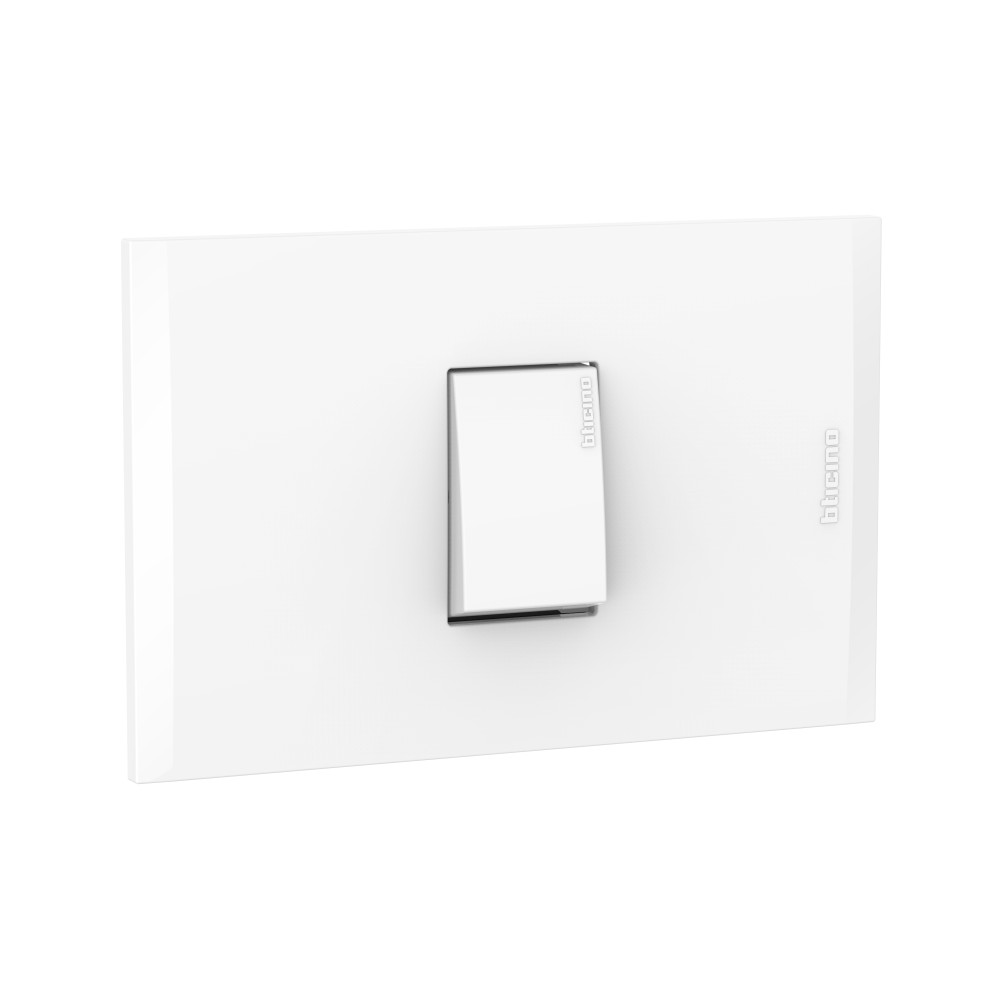 INTERRUPTOR SIMPLE 1P BLANCO 250V PLACA BLANCO MODUS4 AH2100EB