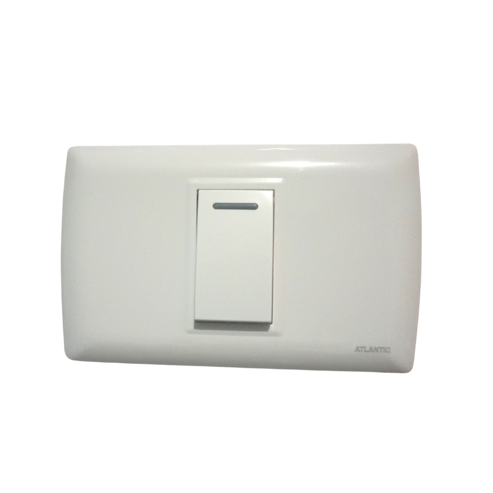 INTERRUPTOR SIMPLE 3 VIAS BLANCO 250V 16A PLACA BLANCO LP1612S