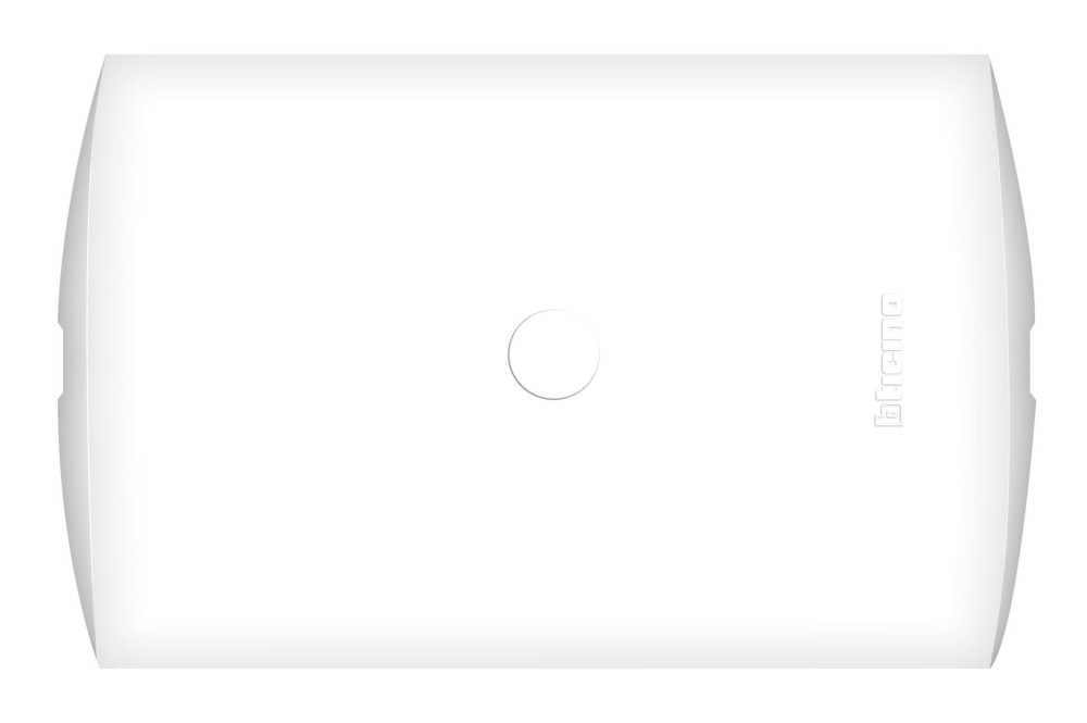 PLACA TECNOPOLIMERO CIEGA PRE-ROTURA COLOR BLANCO C/SOP MODUS STYLE AE5S0EB
