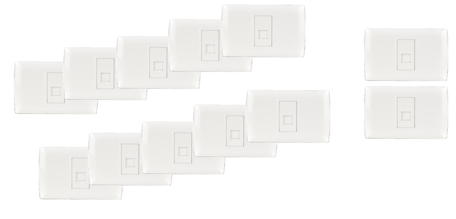 KIT 10 TOMAS TELEFONO RJ11 LP1074S+ 2 GRATIS