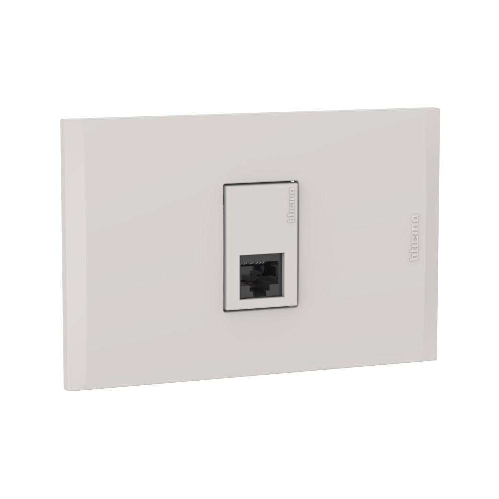 TOMA RJ45 CAT6 1 MOD ARENA C/PLACA ARENA MODUS4 AH2079EH
