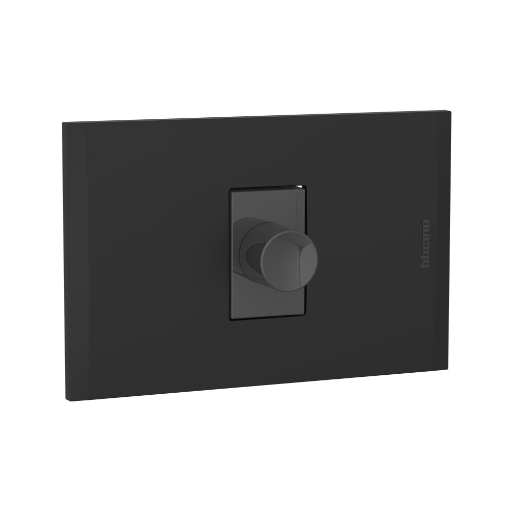 DIMMER UNIVERSAL 1 MOD BLANCO 230VAC C/PLACA NEGRO AH2156EANG
