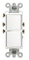 INTERRUP DOBLE 1P 277V 15A 1 MOD BLANCO DECORA 5634W