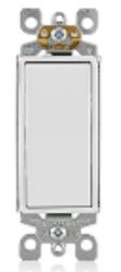 INTERRUP CONMUTADOR 3 VIAS 277V 15A 1 MOD BLANCO DECORA 56032W