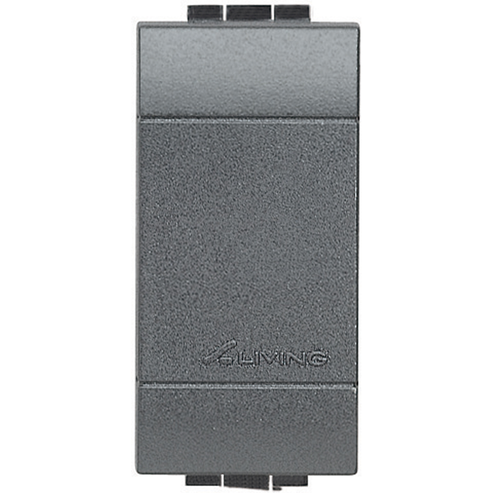 TAPA CIEGA 1 MOD NEGRO LIVINGLIGHT L4950