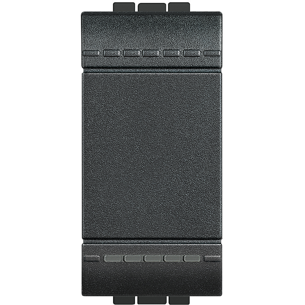 DADO INTERRUP CONMUTADOR 3 VIAS 250V 16A 1 MOD ANTRACITA LIVINGLIGHT L4003N