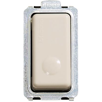 DADO INTERRUP PULSADOR 1P 250V 10A 1 MOD MARFIL MAGIC 5005