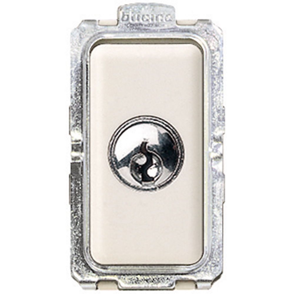 DADO INTERRUP SIMPLE 2P 250V 10A 1 MOD MARFIL C/LLAVE MAGIC 5007