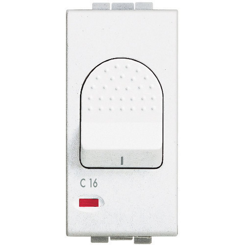 DADO INTERRUPTOR TERMOMAG 2P 1 MOD 16A 230VAC 3KA BLANCO LIVINGLIGHT N4301/16