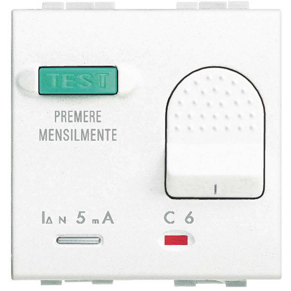INT TERM. DIFERENC. SALVAVITA 10MA 6A/230V 1.5KA 2 MOD N4305/6