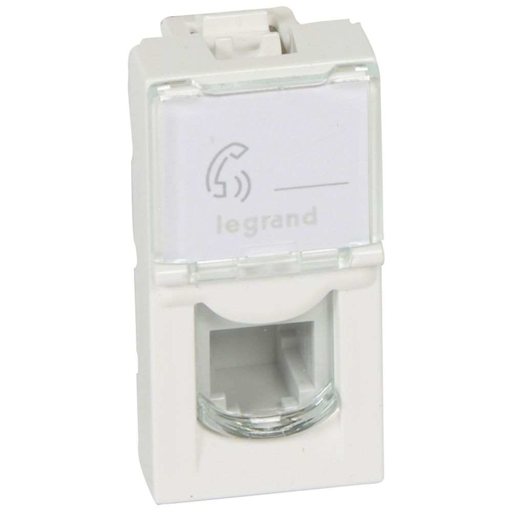 DADO TOMA TELEFONO RJ11 1 MOD BLANCO MOSAIC 078730