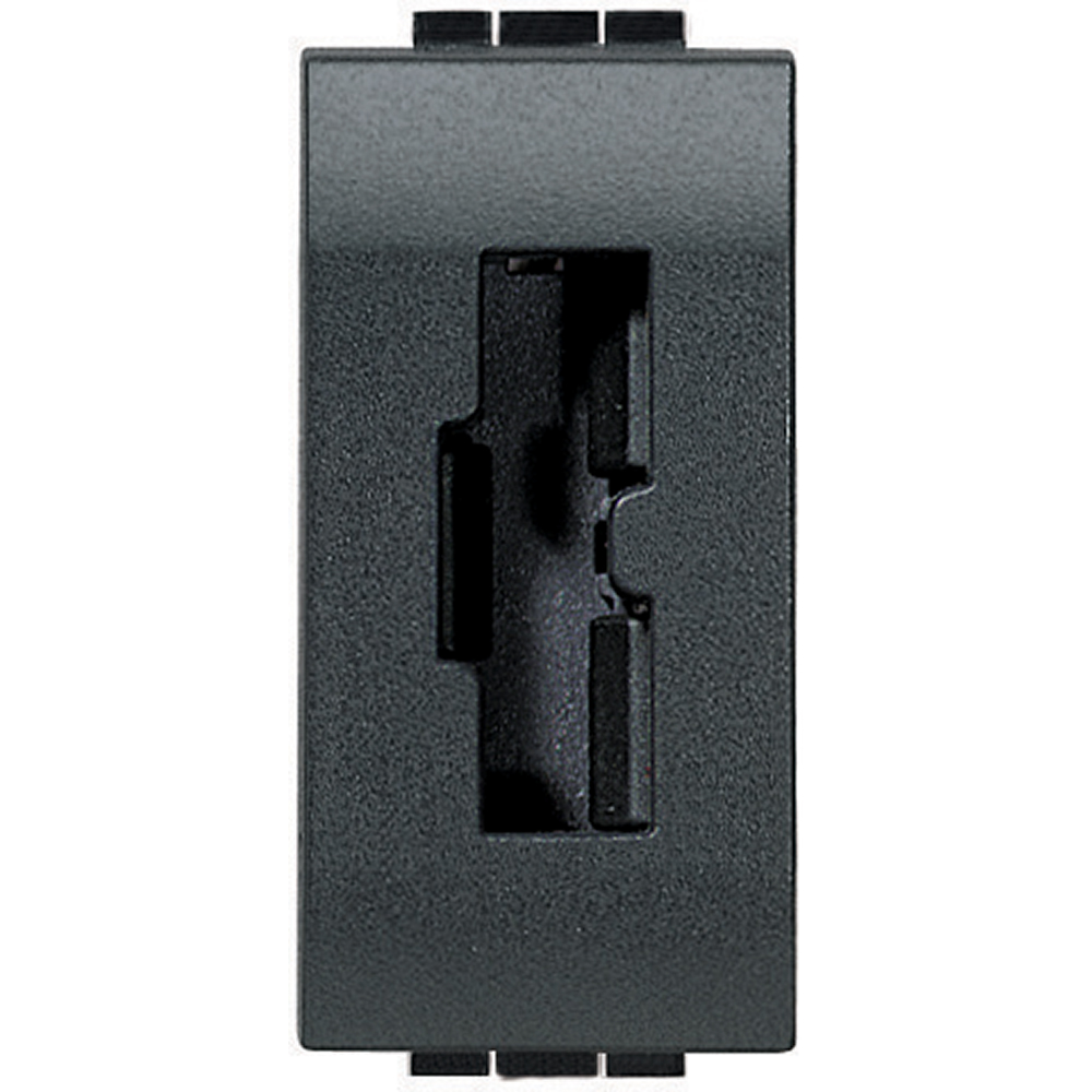 DADO TOMA SEGURIDAD 2P+T 1 MOD ANTRACITA LIVINGLIGHT L4115
