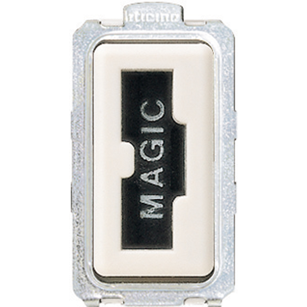 DADO TOMA SEGURIDAD 2P+T 1 MOD MARFIL MAGIC 5100