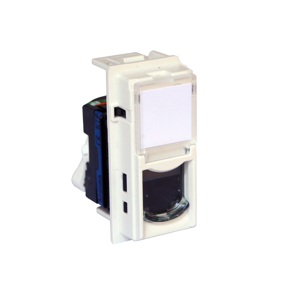 DADO TOMA RED RJ45 UTP CAT6 1 MOD BLANCO LIVING NOW  KW4279C6