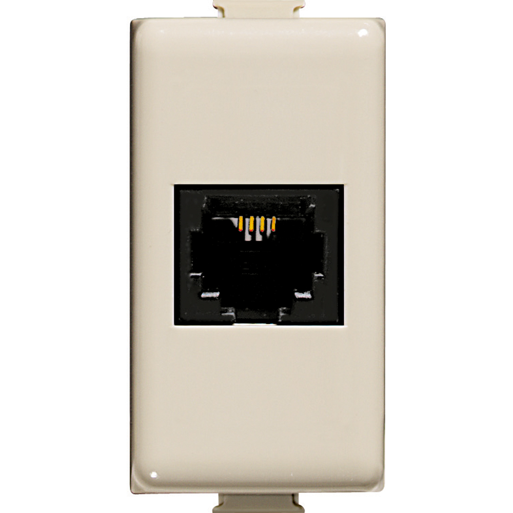 DADO TOMA RED RJ45 UTP CAT6 1 MOD MARFIL MATIX A5979C6