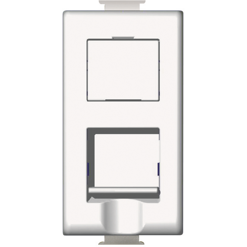 DADO TOMA RED RJ45 UTP CAT6 1 MOD BLANCO MATIX AM5979C6AB