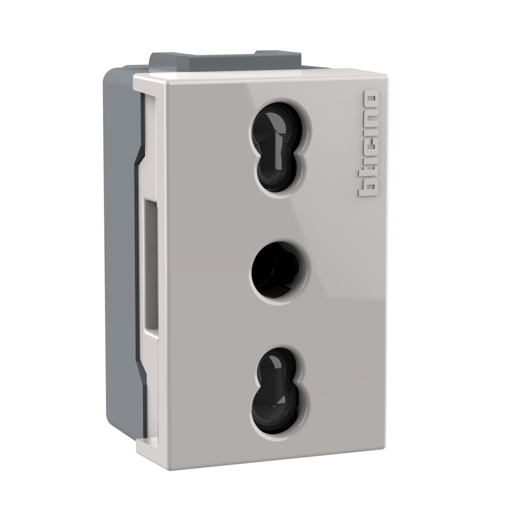 DADO TOMACORRIENTE BIPASO 1 MOD ARENA 2P+T 16A 250V MODUS4 AH2180EH