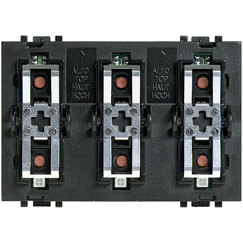 COMANDO SCS S/CUBRETECLA PARA 3 ACTUADORES 3 MÓD. L4652/3