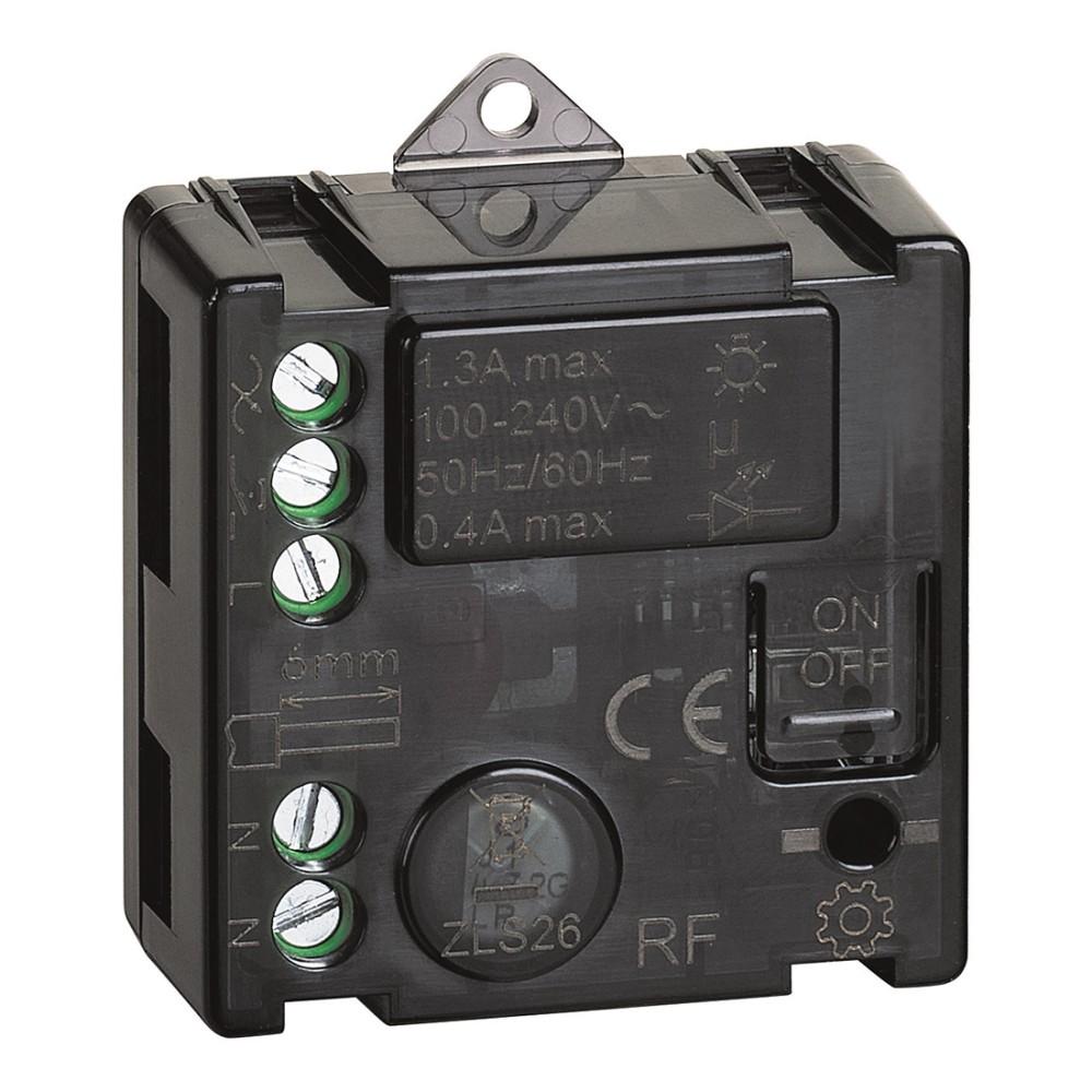 MICROMODULO DIMMER C/NEUTRO 300W 1 MOD C/RELE LIVING NOW 3584C
