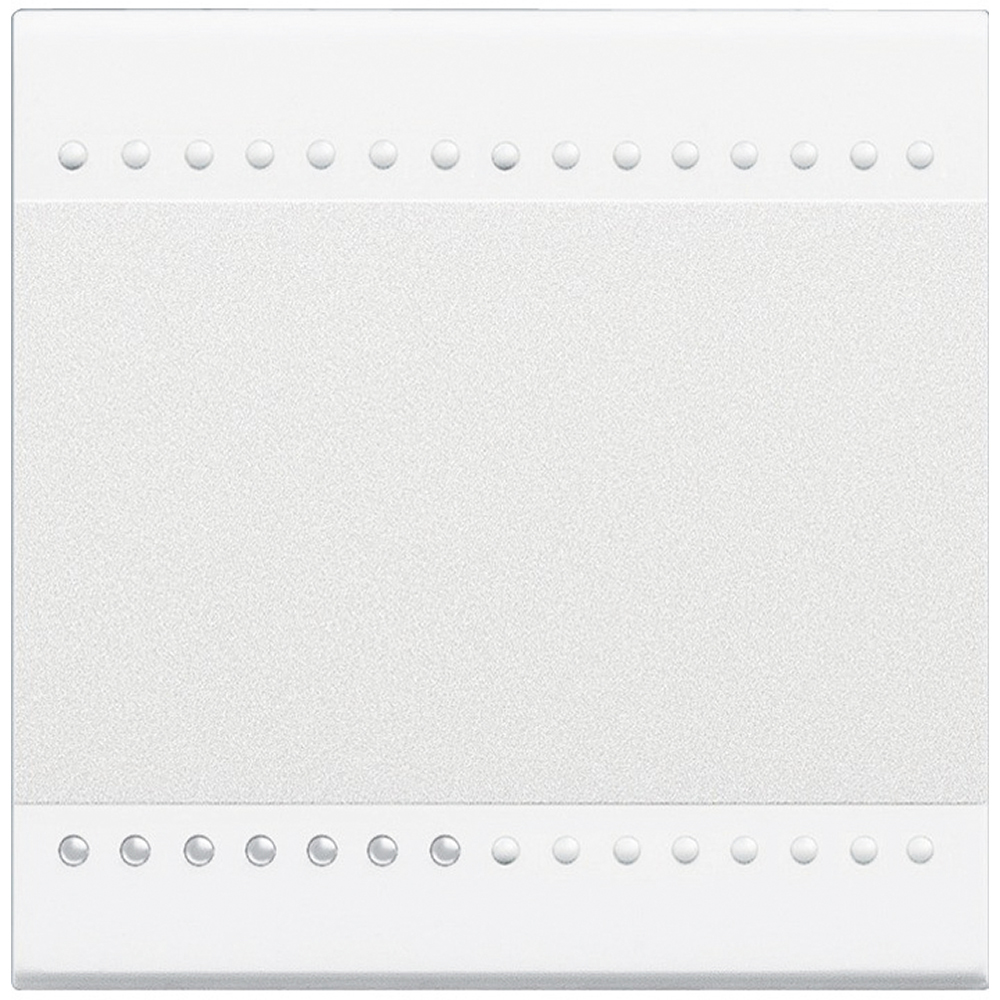 CUBRE TECLA NEUTRO 2 MOD BLANCO ILUM LIVINGLIGHT N4915M2N