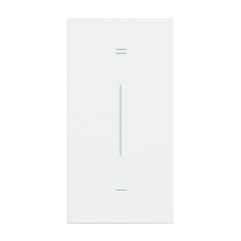 CUBRE TECLA  ILUMINABLE 2 MOD  P/DIMMER BLANCO  LIVING NOW KW19MH2