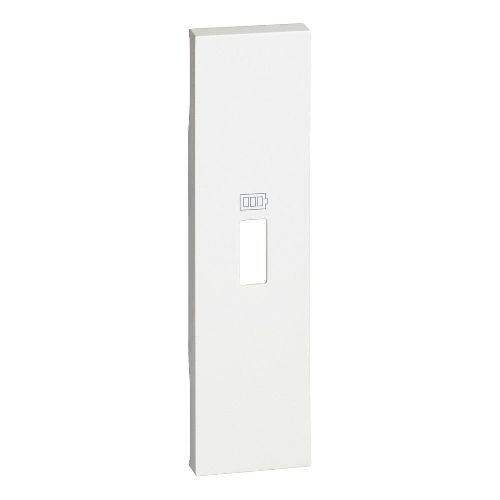 CUBRE TECLA 1 MOD BLANCO P/1 DADO CARGADOR USB LIVING NOW KW10C