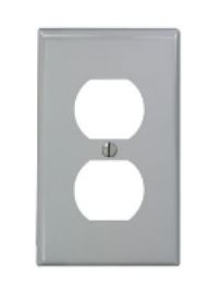 PLACA NAYLON DOBLE COLOR GRIS 80703-GY