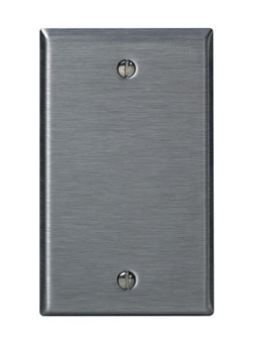 PLACA ACERO INOX CIEGA COLOR NATURAL 84014