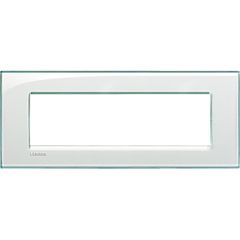 PLACA TECNOPOLIMERO 7 MOD COLOR AGUAMARINA LIVINGLIGHT LNA4807KA
